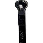Thomas & Betts TY25M-0 7" 50lb UV Black 1000/bag