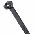 Thomas & Betts TY25M-0 7" 50lb UV Black 1000/bag