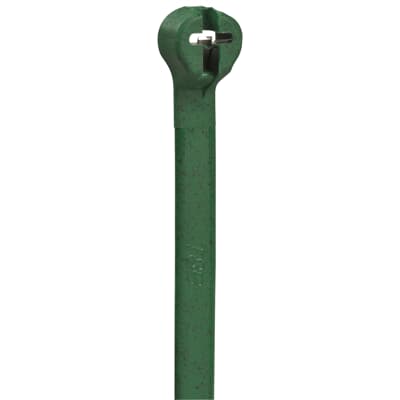 TY24M-5 Green Polyamide (Nylon 6.6) Cable Tie (40lb Tensile Strength)