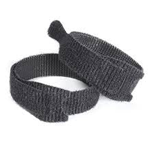 12" x 1" Velcro® Brand One Wrap® Straps Black 450/Spool