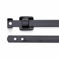 Releasable Black Polyester Coated 316 Stainless Steel Cable Ties