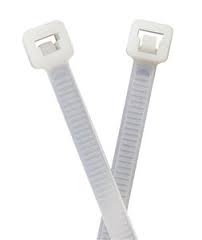 14" 75lb Natural Cable Ties 100/bag