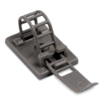 Thomas & Betts ULNY-023-8-C Cable Clamp Adjustable/Ladder Gray Nylon 6/6 Rubber-Based Adhesive with Optional #5 Screw Mount for Maximum Bundle 3.37