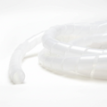 3/8" Diameter Polyethylene Natural Spiral Wrap 100ft/Spool 