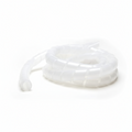 1" Diameter Polyethylene Natural Spiral Wrap 100ft/Spool 
