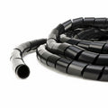5/8" Diameter Polyethylene UV Black Spiral Wrap 100ft/Spool 
