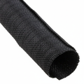 5/16” Black Techflex F6 Woven Wrap Woven Braided Sleeving 125ft