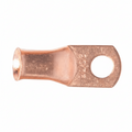 2/0 AWG 3/8 Stud Unplated Copper Heavy Duty Electrical Lug 100/Bag