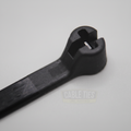 5.5" UV Black 40lbs Metal Tooth Cable Ties 100/bag Part #MT5.5-40-0C