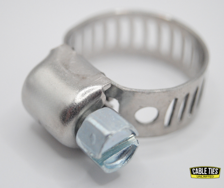 #4MP Stainless Steel Hose Clamp w/ Zinc Plated Screw 10/box