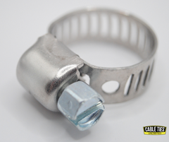 #4MP Stainless Steel Hose Clamp w/ Zinc Plated Screw 10/box