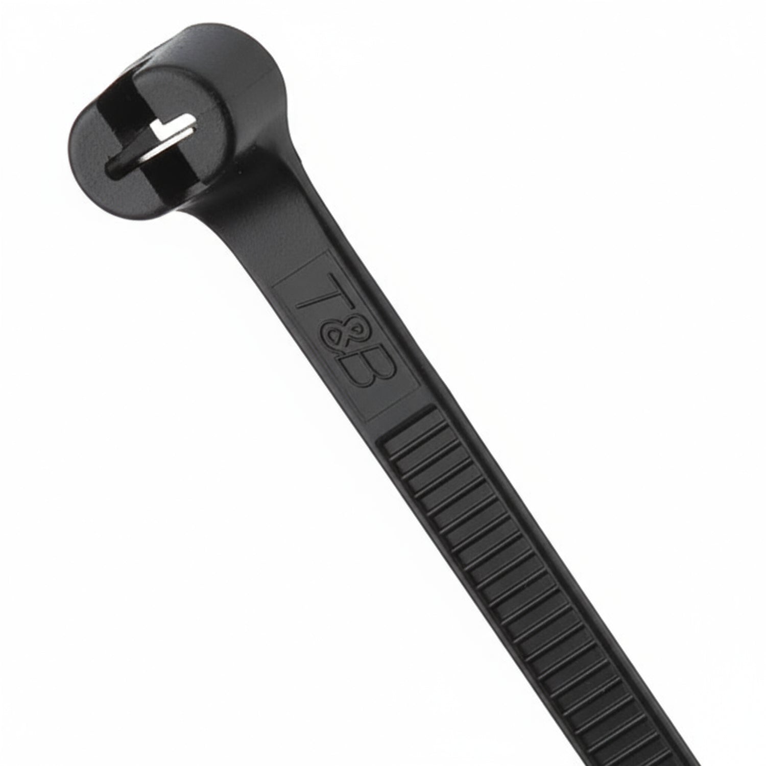 THOMAS & BETTS TY5232MX 8 Inch 18lb UV Black Cable Ties | Cable