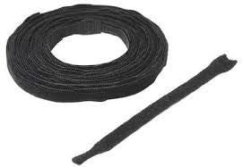 12" x 1" Velcro® Brand One Wrap® Straps Black 450/Spool