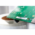 HellermannTyton TAG68T1-336 Thermal Transfer Labels, 3.8" x .275", 1 Across, Polyester, White, 10,000/roll