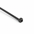UV Resistant Cable Tie, 15" Long, UL Rated, 50lb Tensile Strength, PA66UV, Black, 100/pkg