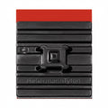 HellermannTyton 151-02219 Flexible Cable Tie Mounting Base, 1.1” x 1.1”, 0.21” Max Tie Width, PA66HS, Black, 100/pkg