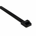 Heavy Duty Cable Tie, 22" Long, UL Rated, 250lb Tensile Strength, PA66UV, Black, 25/pkg