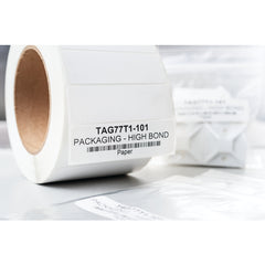 HellermannTyton TAG77T1-101 Thermal Transfer Labels, 3.0