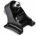 HellermannTyton WSM60IMHSUVH1 Weld Stud Mount, Max Bundle Diameter 6.0", Stud Diameter .24", PA66HIRHSUV, Black, 500/pkg