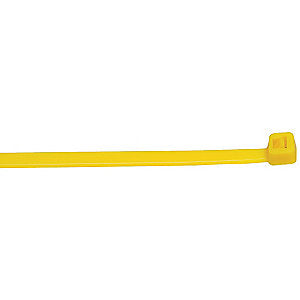 8" 50lb Yellow Cable Ties 100/bag Part # C8-50-Yellow 3