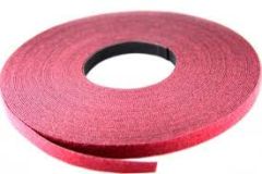 1" x 25 Yard Roll Velcro® Brand One-Wrap® Tape UL Rated Fire Retardant, Cranberry 1/Bag